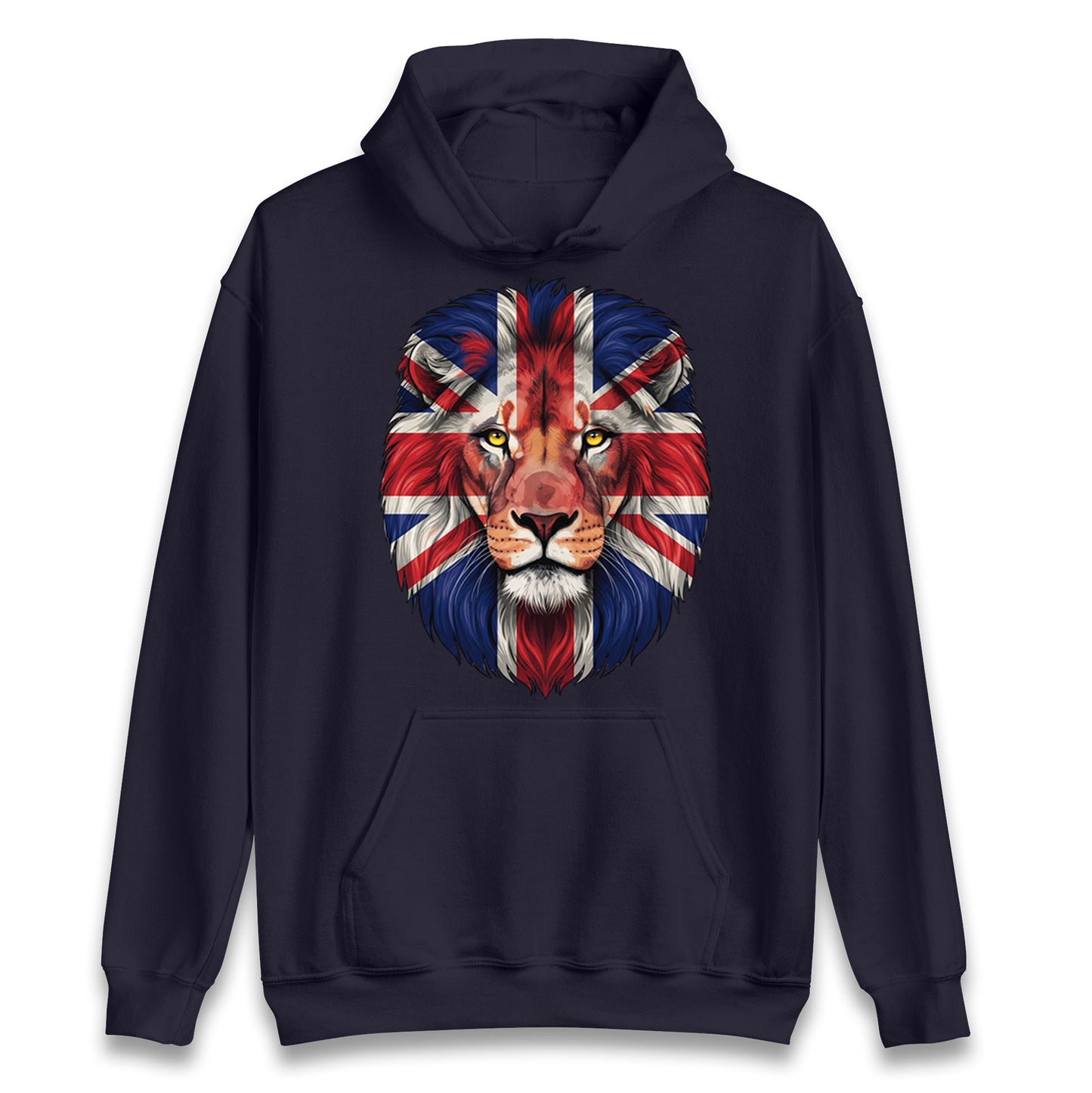 St George Flag Lion Hoodie