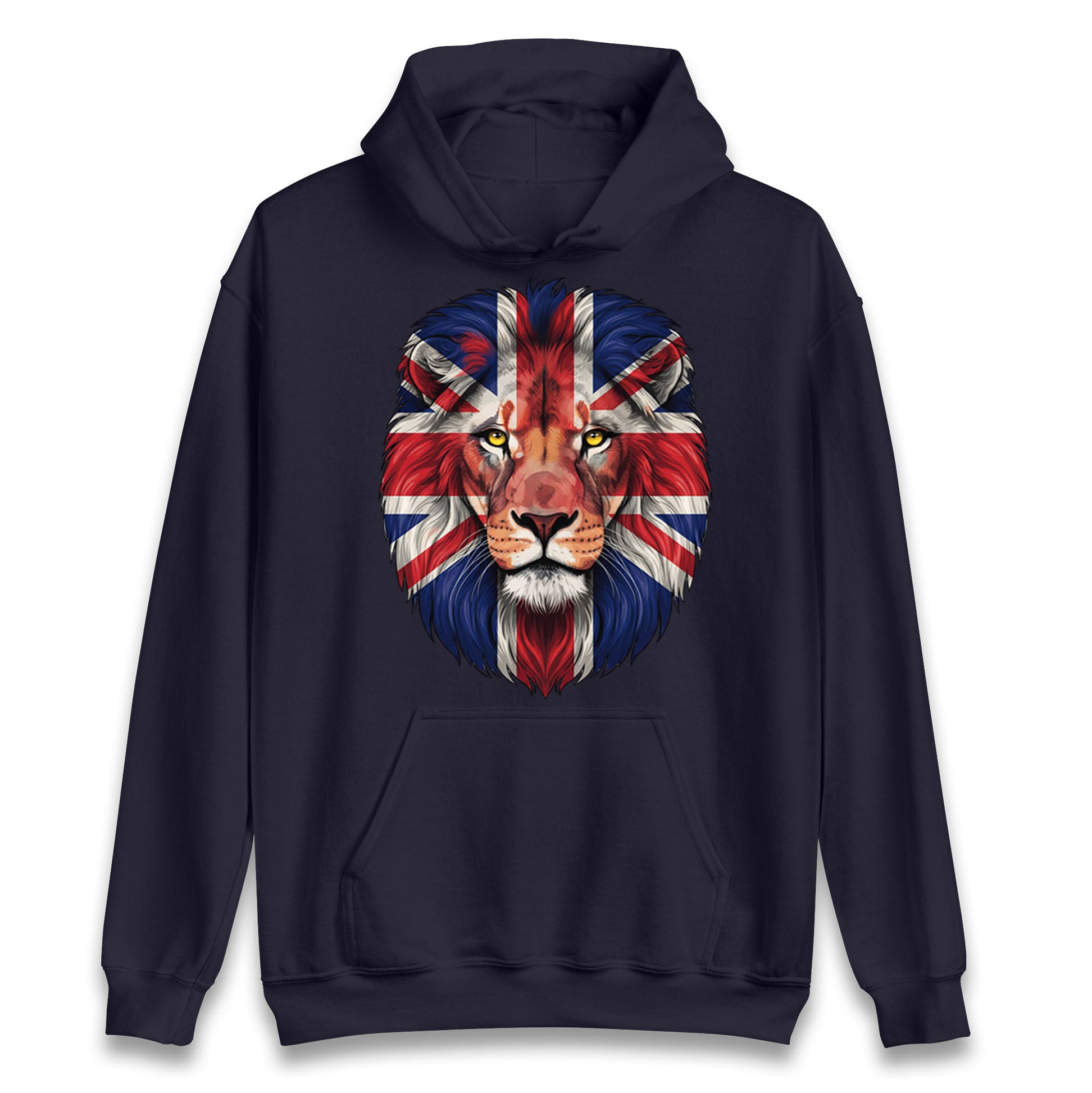 St George Flag Lion Hoodie