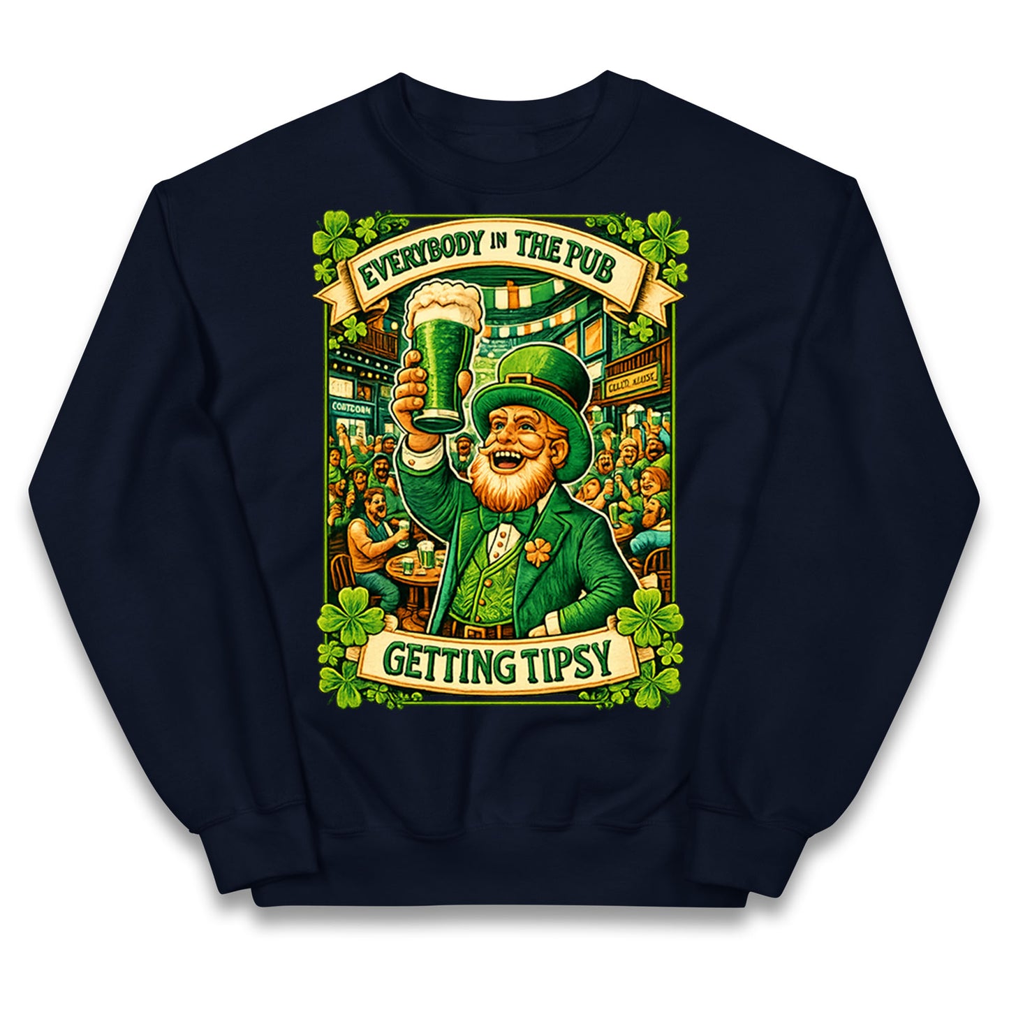 Everybody In The Pub Getting Tipsy Kids Jumper