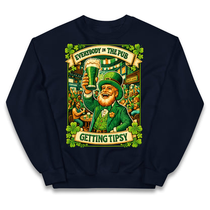Everybody In The Pub Getting Tipsy Kids Jumper
