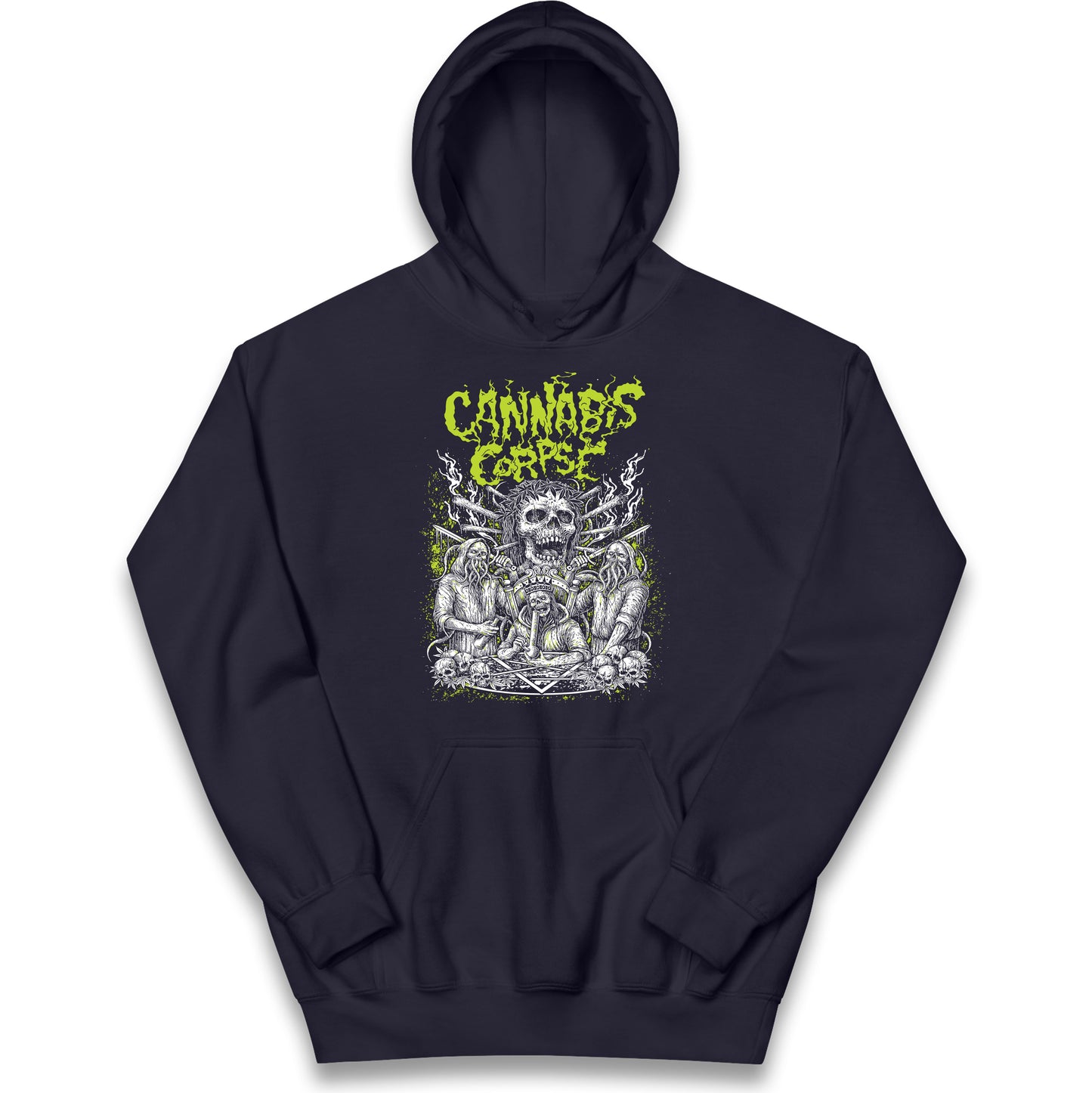 Cannabis Corpse Band Kids Hoodie
