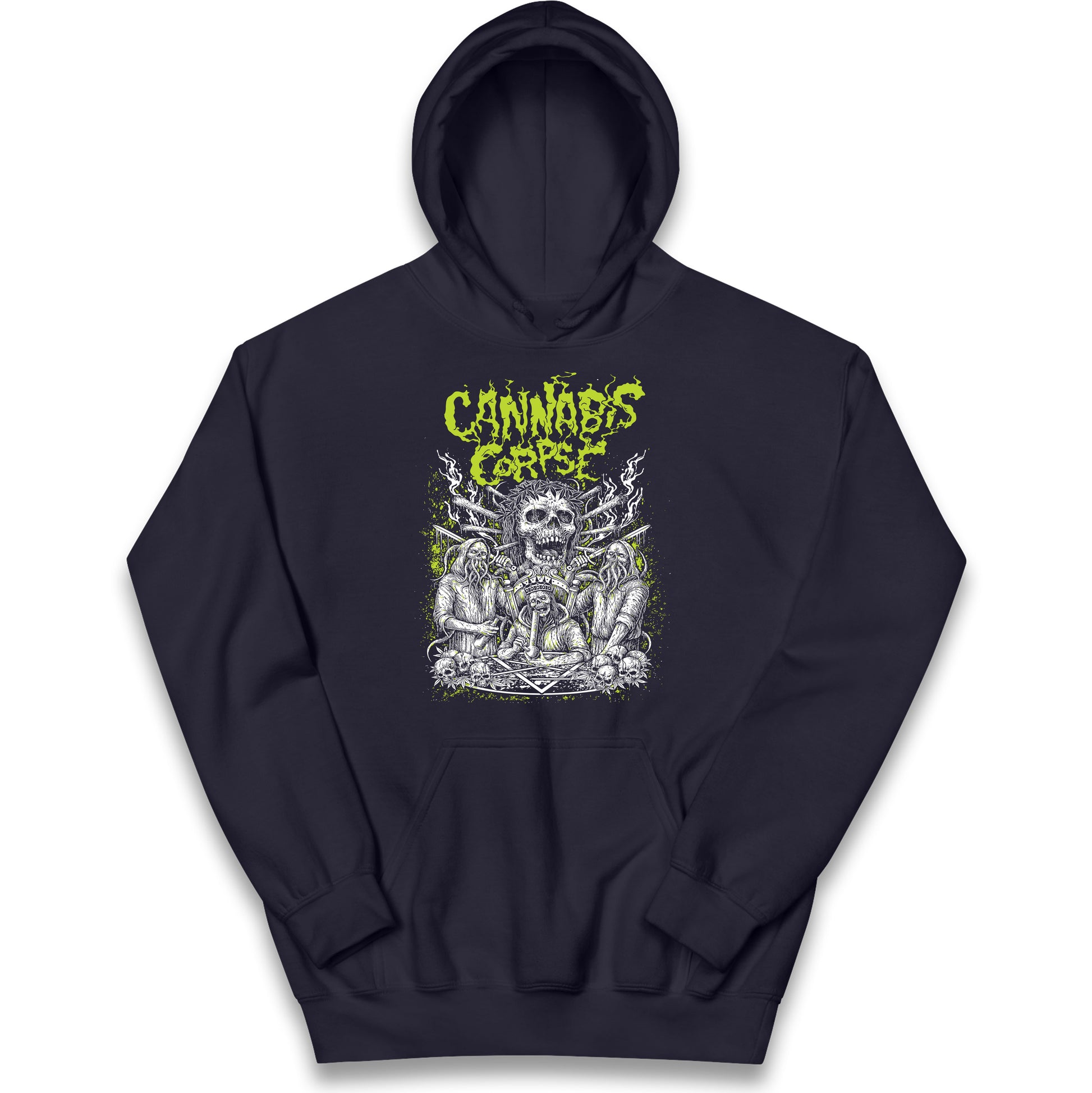 Cannabis Corpse Band Kids Hoodie