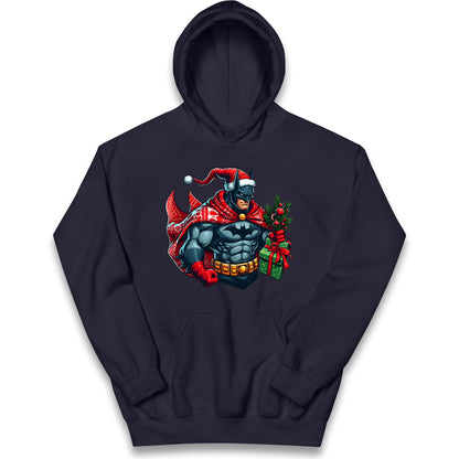 Batman Santa Kids Hoodie
