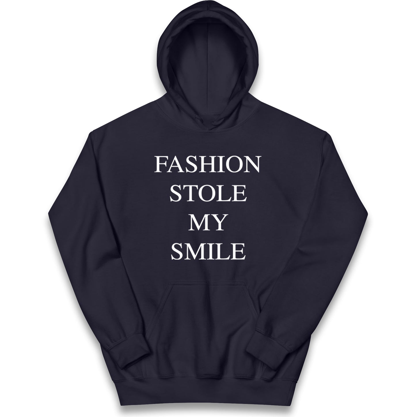 Fashion Stole My Smile Kids Hoodie
