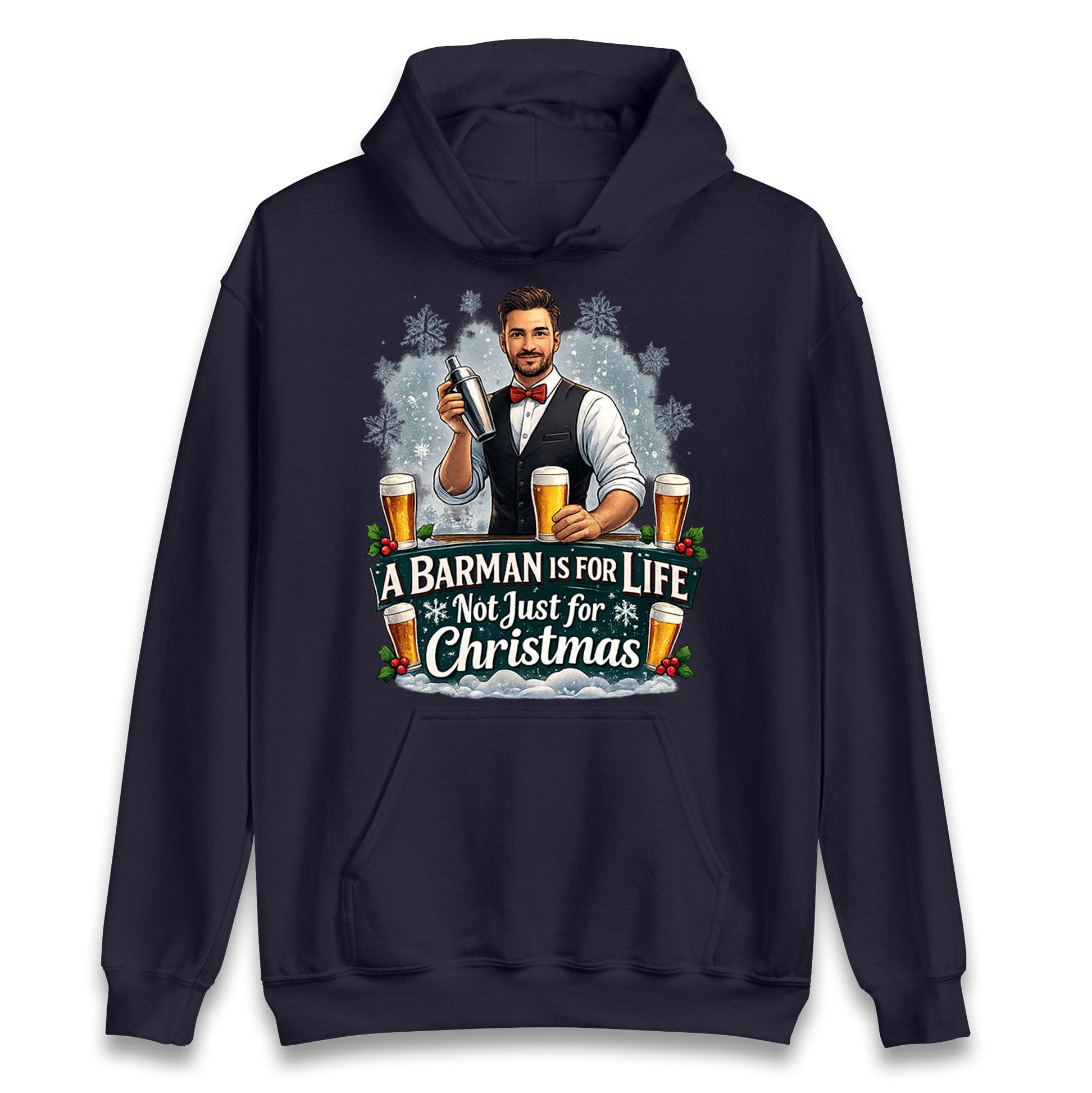 Barman Christmas Hoodie