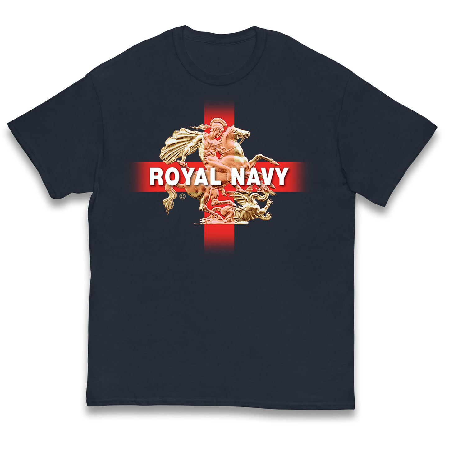 Royal Navy St George and The Dragon Kids T Shirt