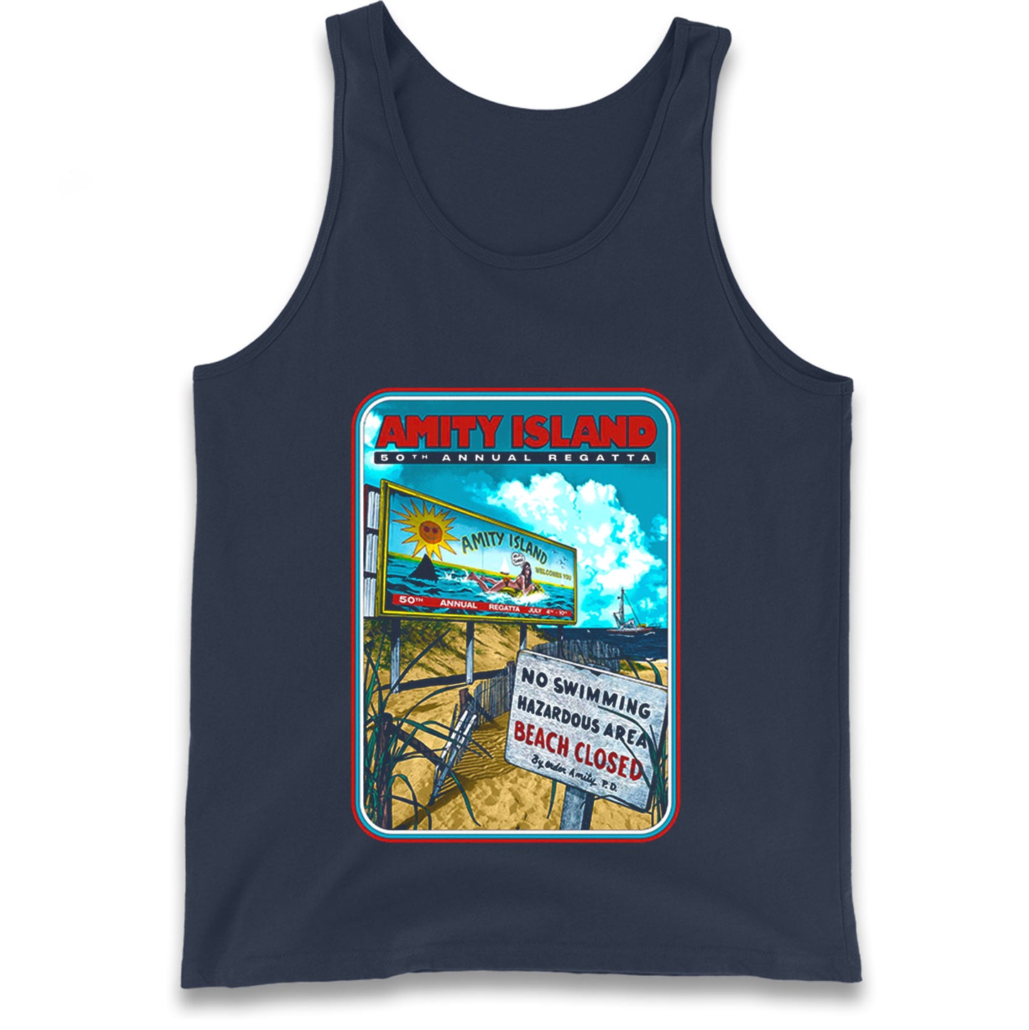 Jaws Tank Top