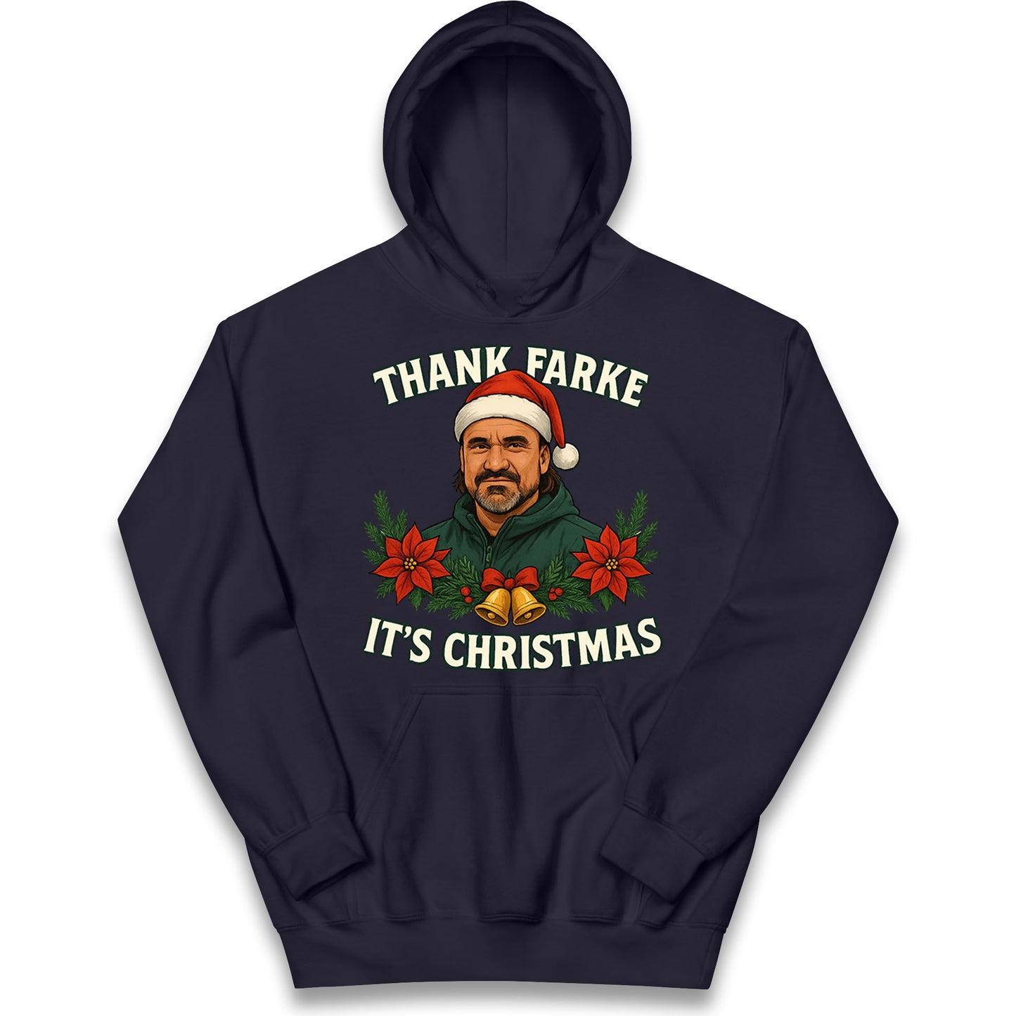Leeds Utd Christmas Kids Hoodie