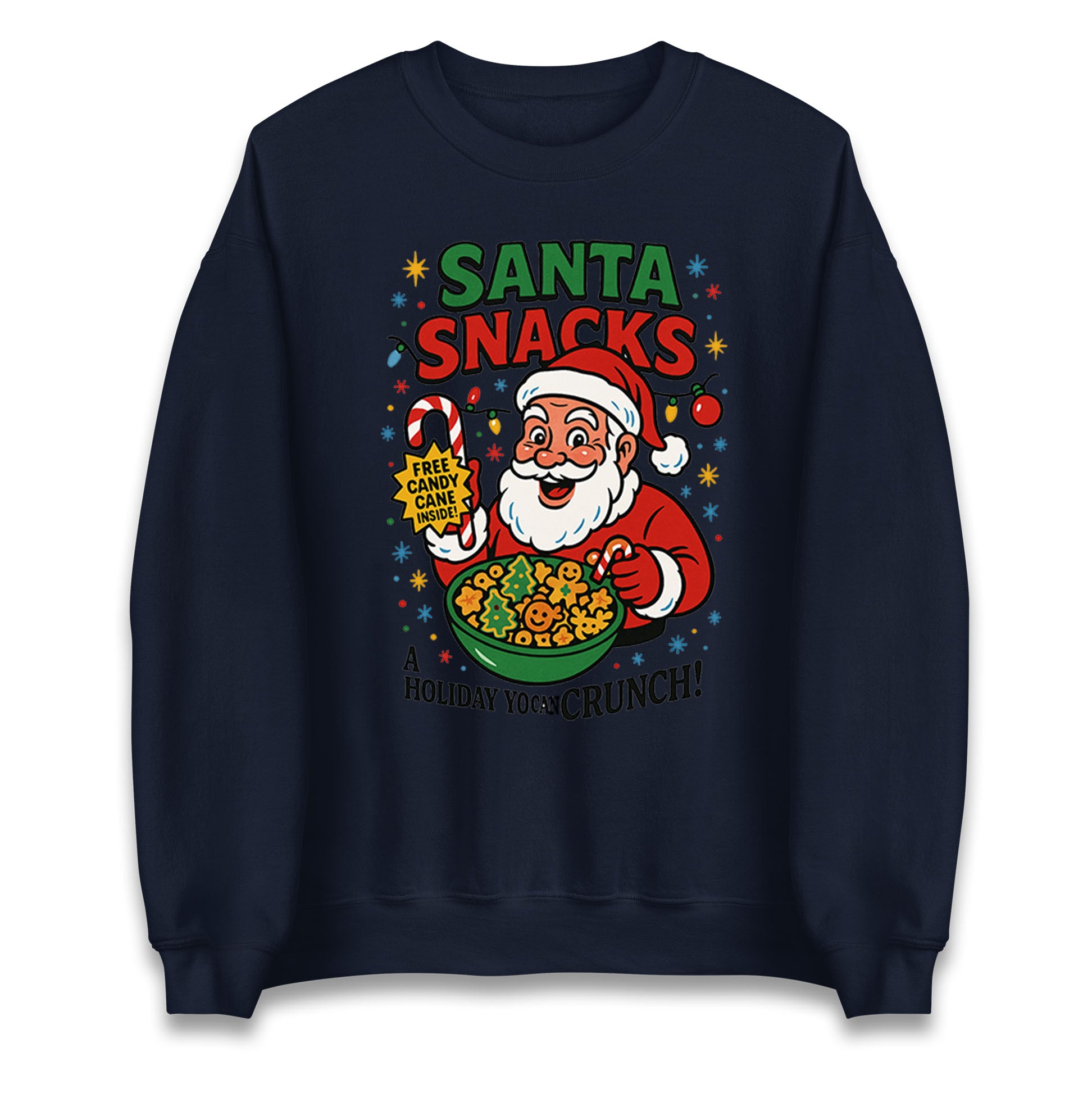 Santa Snacks Christmas Jumper