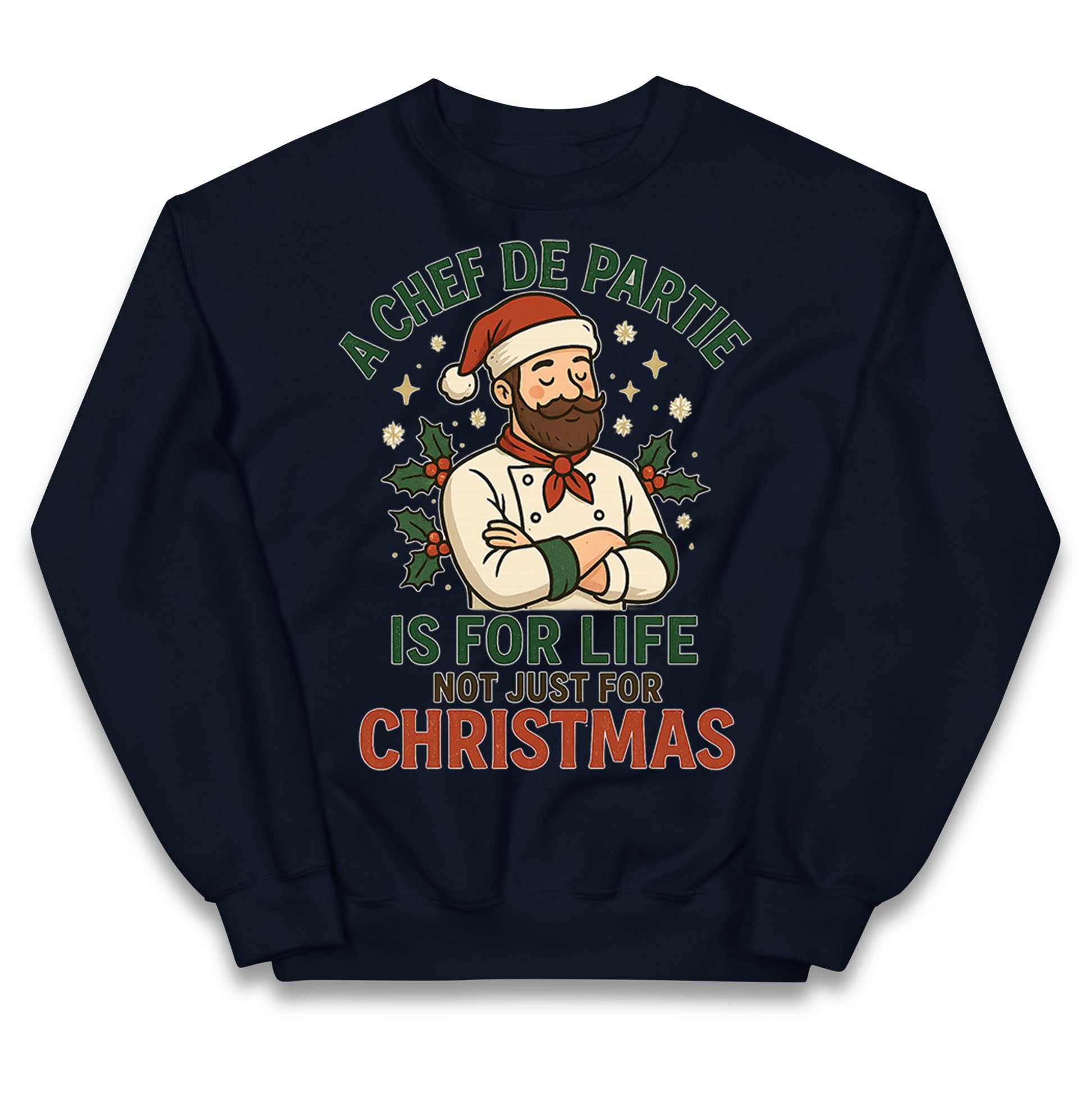 Chef De Partie Christmas Kids Jumper 