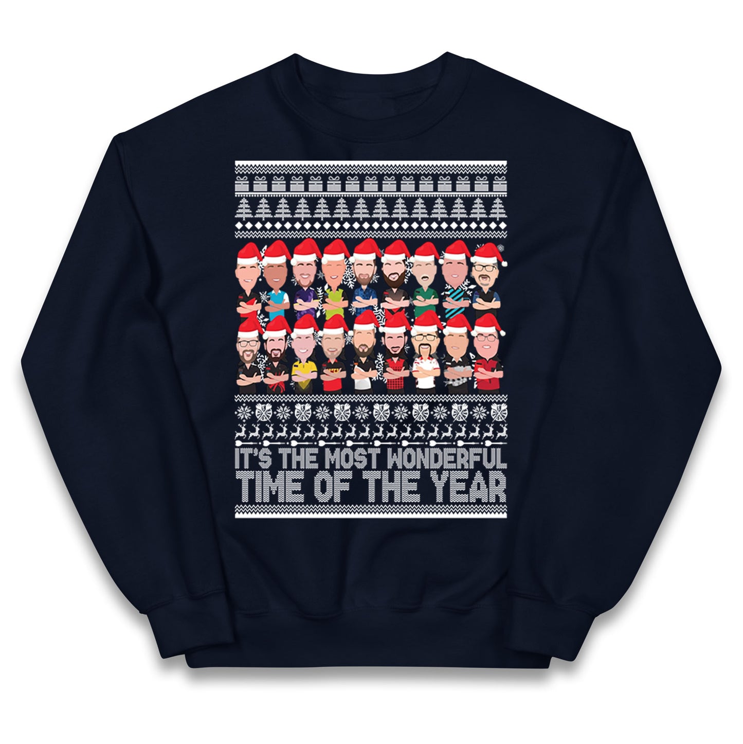 Darts Christmas Kids Jumper