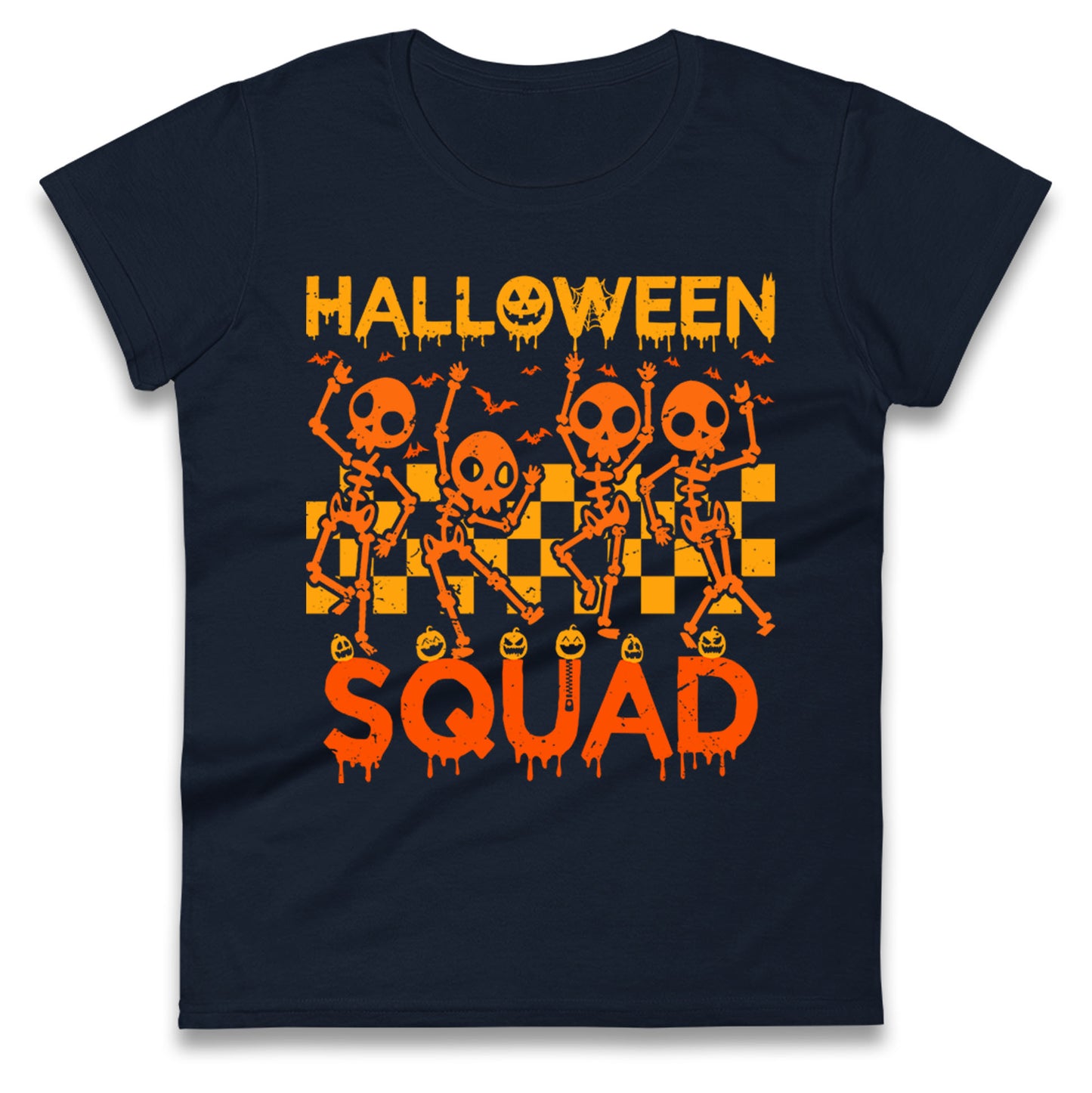 Halloween Squad Womens t shirt