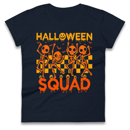 Halloween Squad Womens t shirt