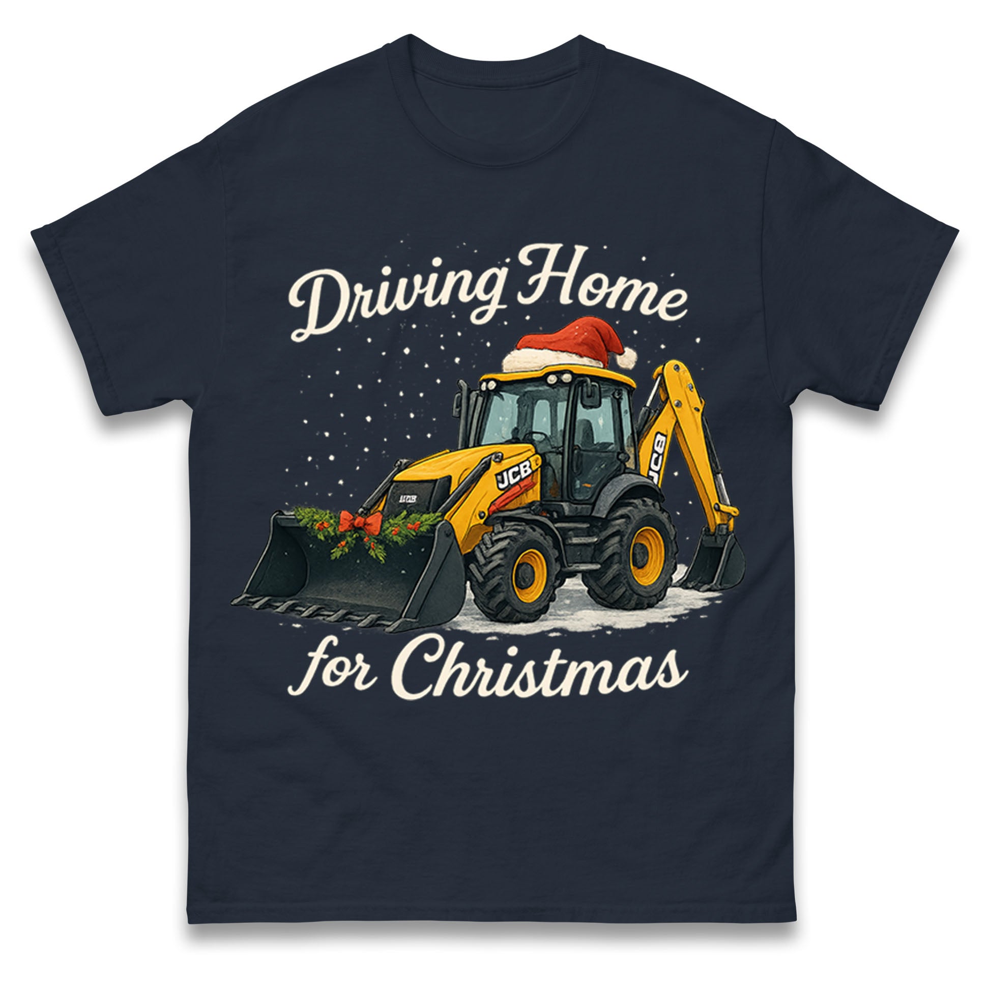 JCB Christmas T Shirt 