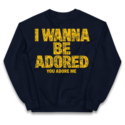 I Wanna Be Adored Stone Roses Kids Jumper
