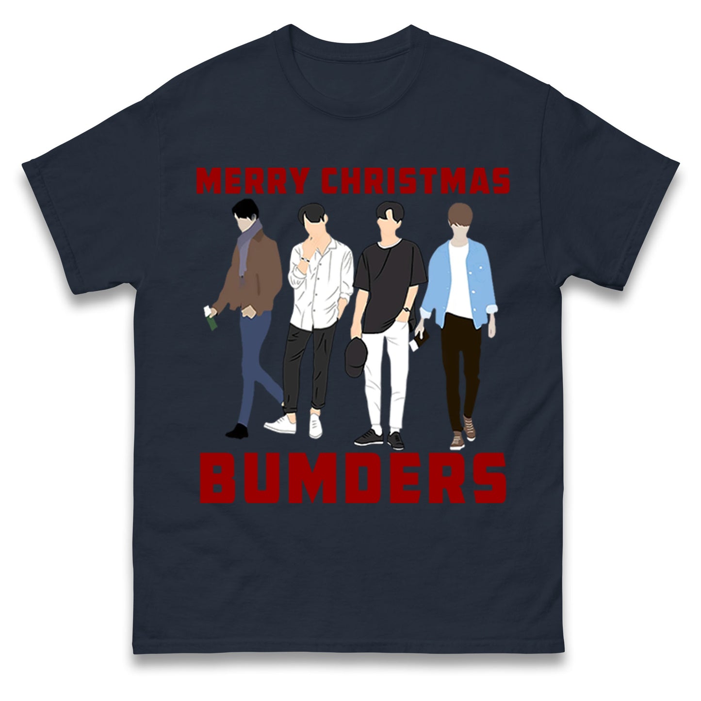 Merry Christmas Bumders The Inbetweeners t shirt