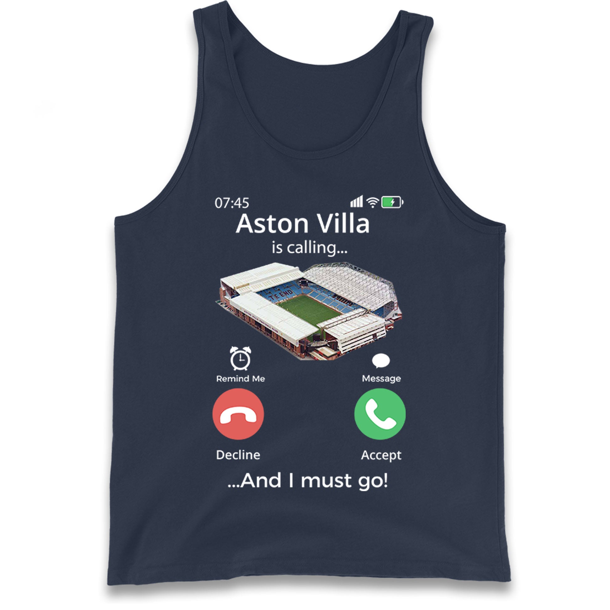 aston villa tank top