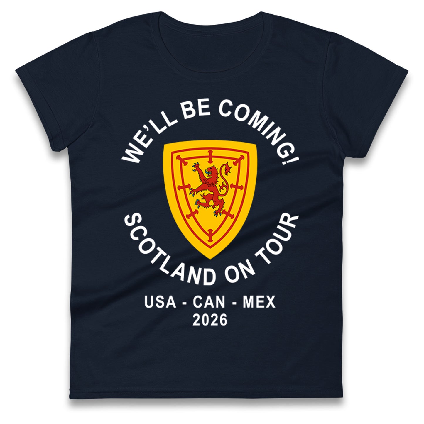 Scotland World Cup 2026 Ladies T Shirt