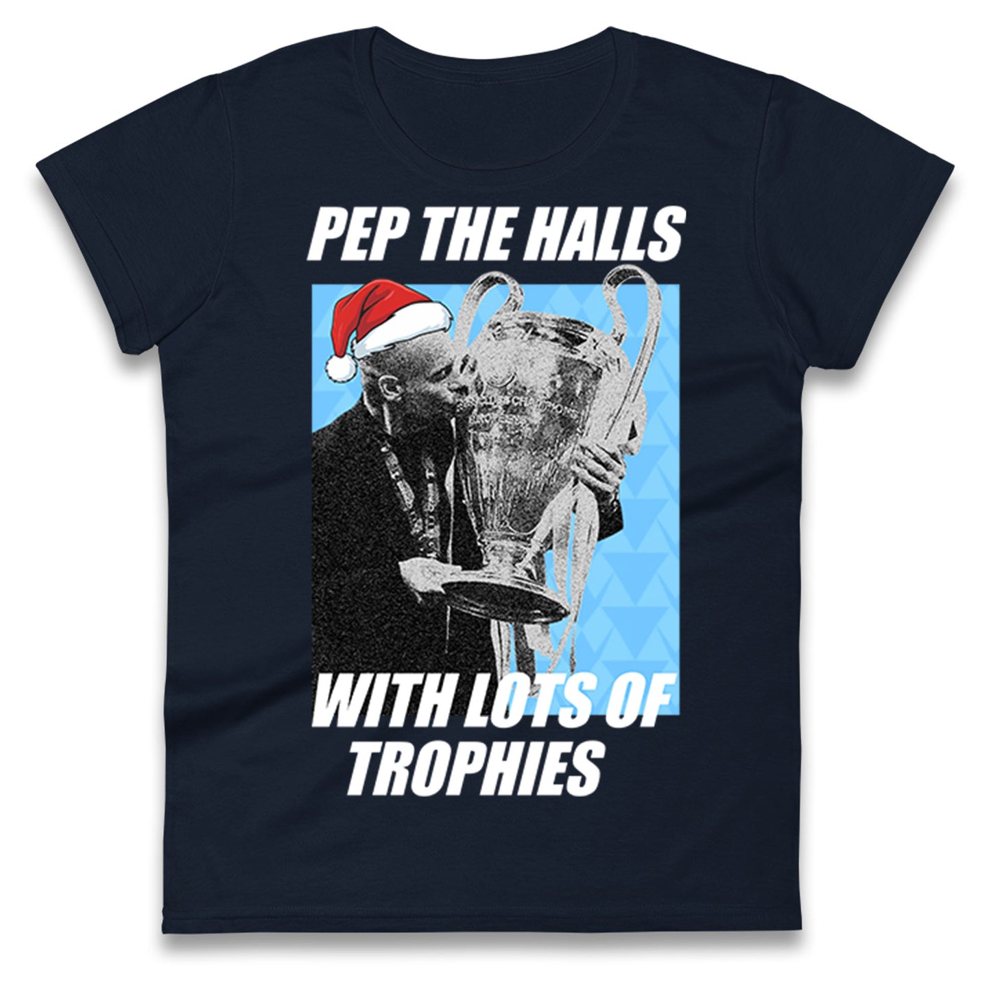 Pep Guardiola Christmas Ladies T Shirt