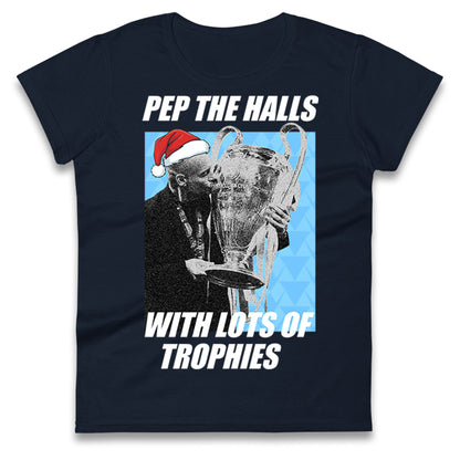 Pep Guardiola Christmas Ladies T Shirt