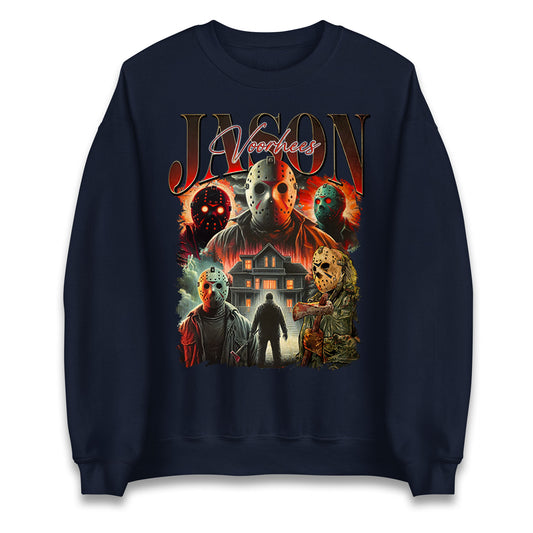 Jason voorhees scary Halloween Bootleg Unisex Sweatshirt