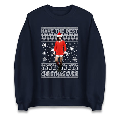 Christmas George Best Jumper