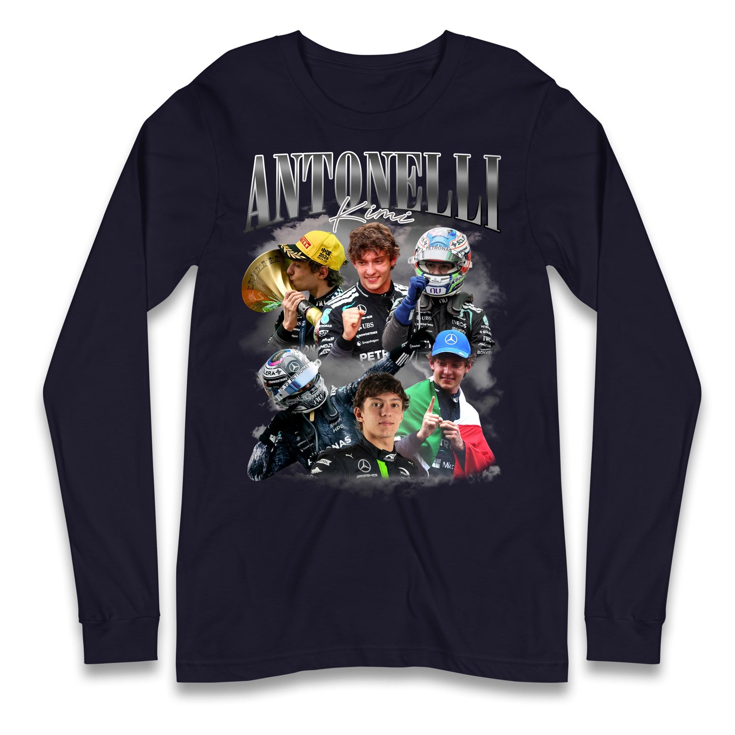 Kimi Antonelli F1 Longsleeve T Shirt