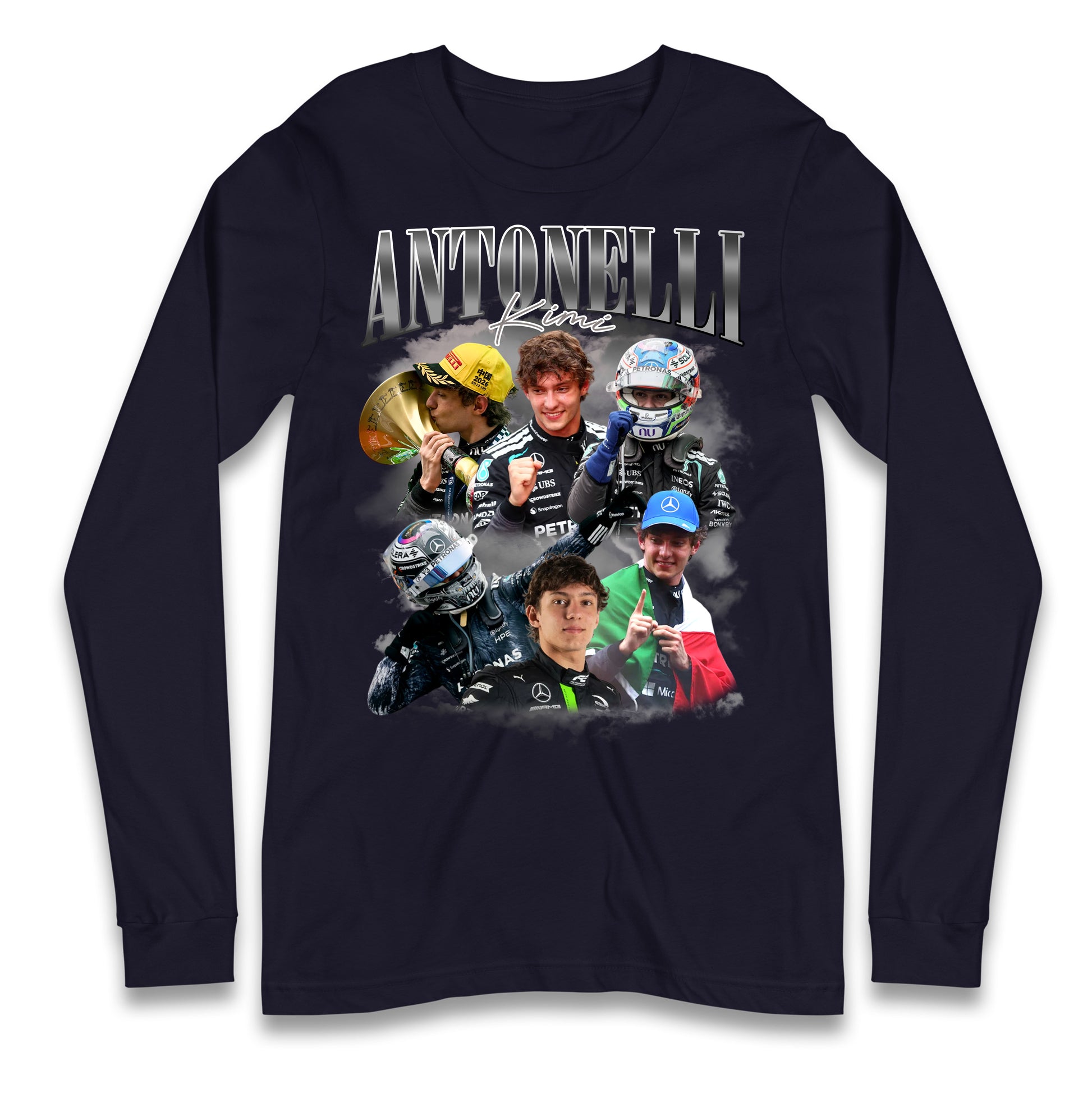 Kimi Antonelli F1 Longsleeve T Shirt