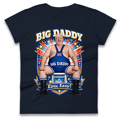 Big Daddy UK Wrestling Ladies T Shirt