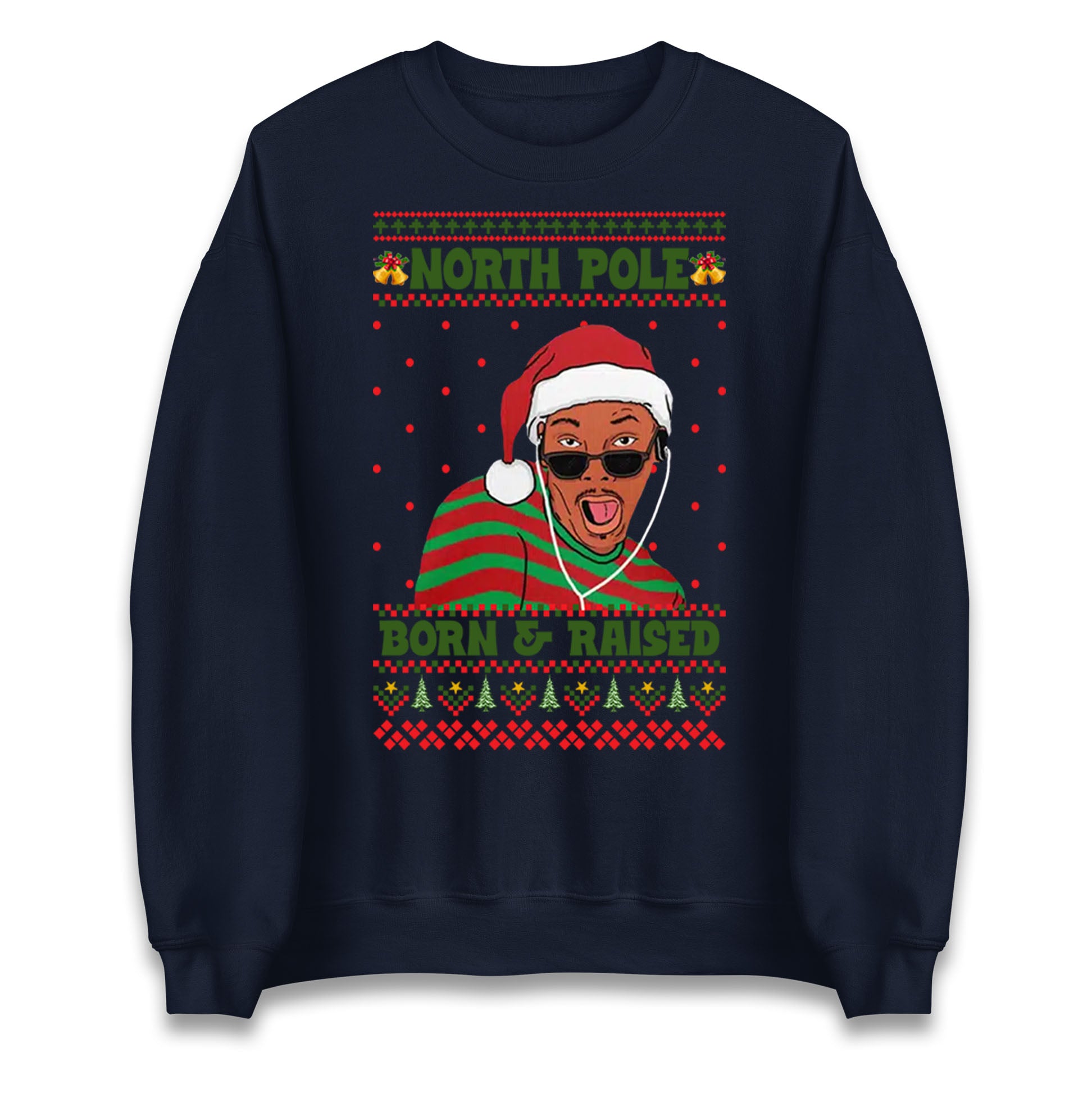 fresh prince of bel air christmas sweatshirt