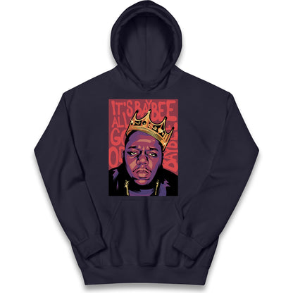In memory of Notorious B.I.G. Kids Hoodie