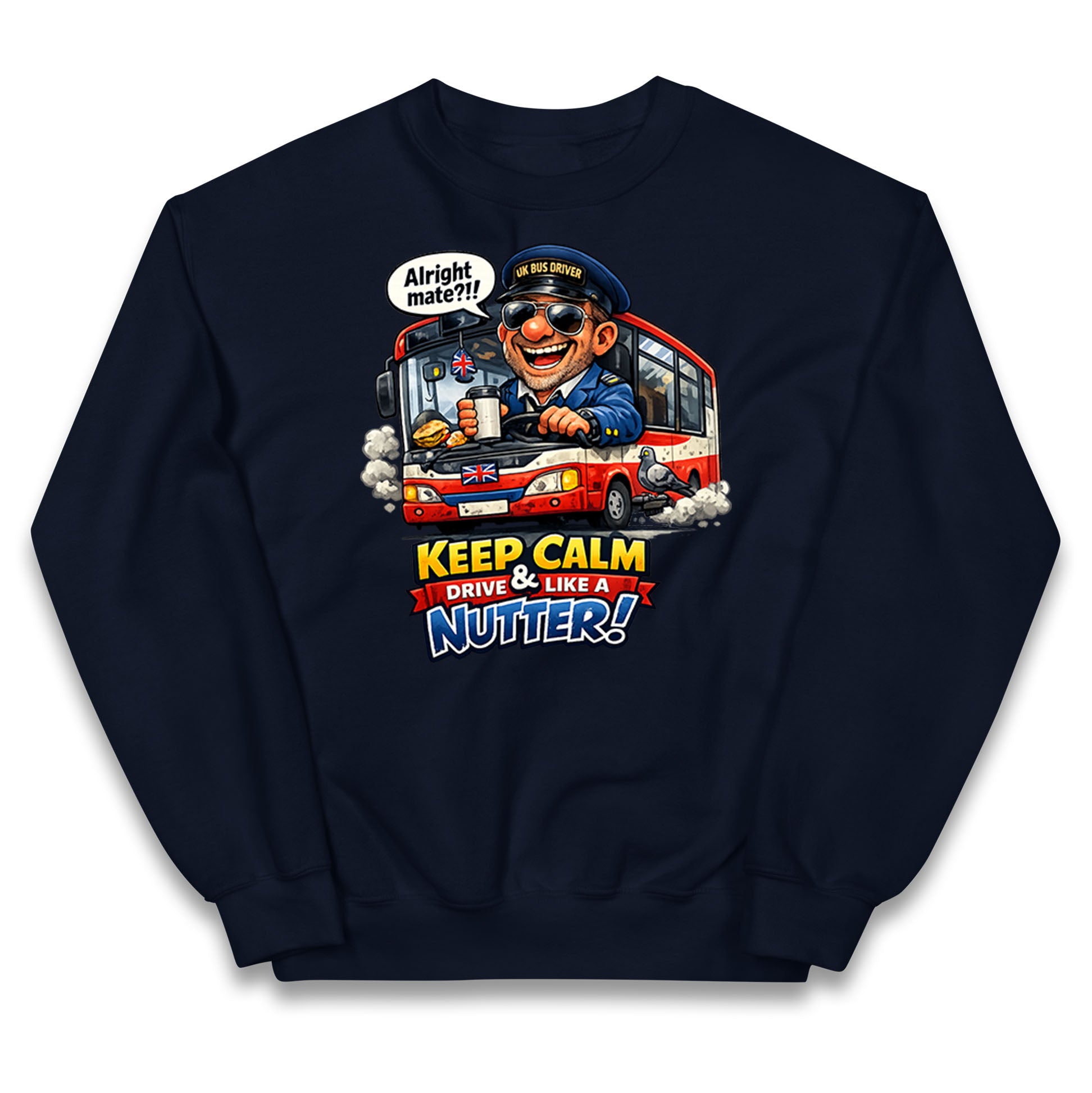  Bus Driver Job Kids Jumper