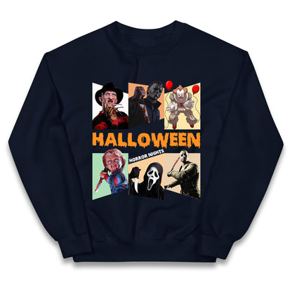 Horror Characters Halloween Horror Nights Kids Jumper