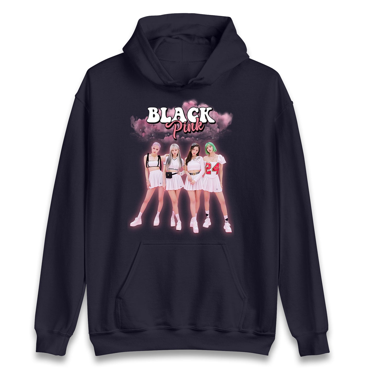 Blackpink K Pop Idol Band Hoodie