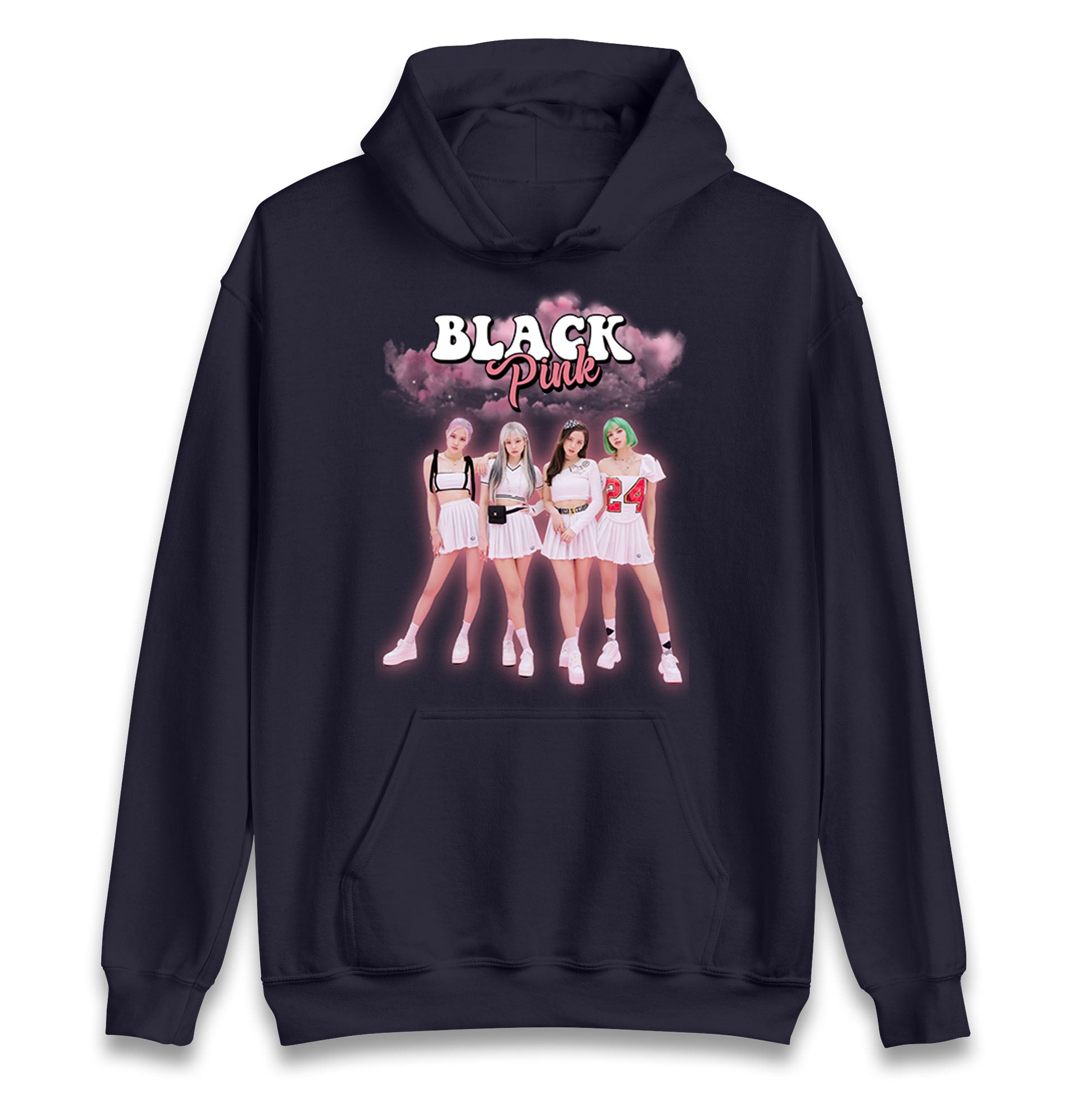 Blackpink K Pop Idol Band Hoodie