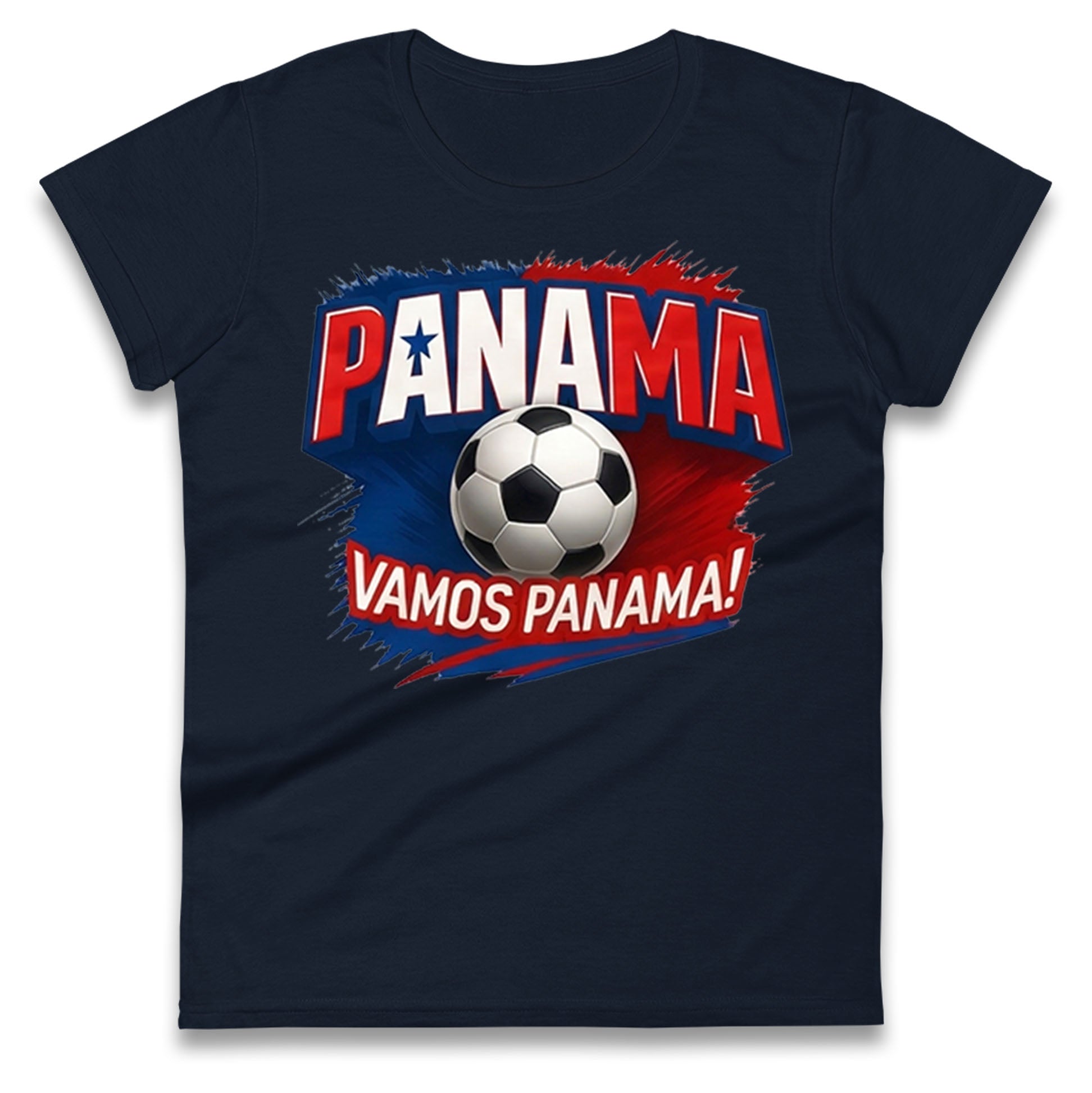 Panama Retro World Cup Ladies T Shirt