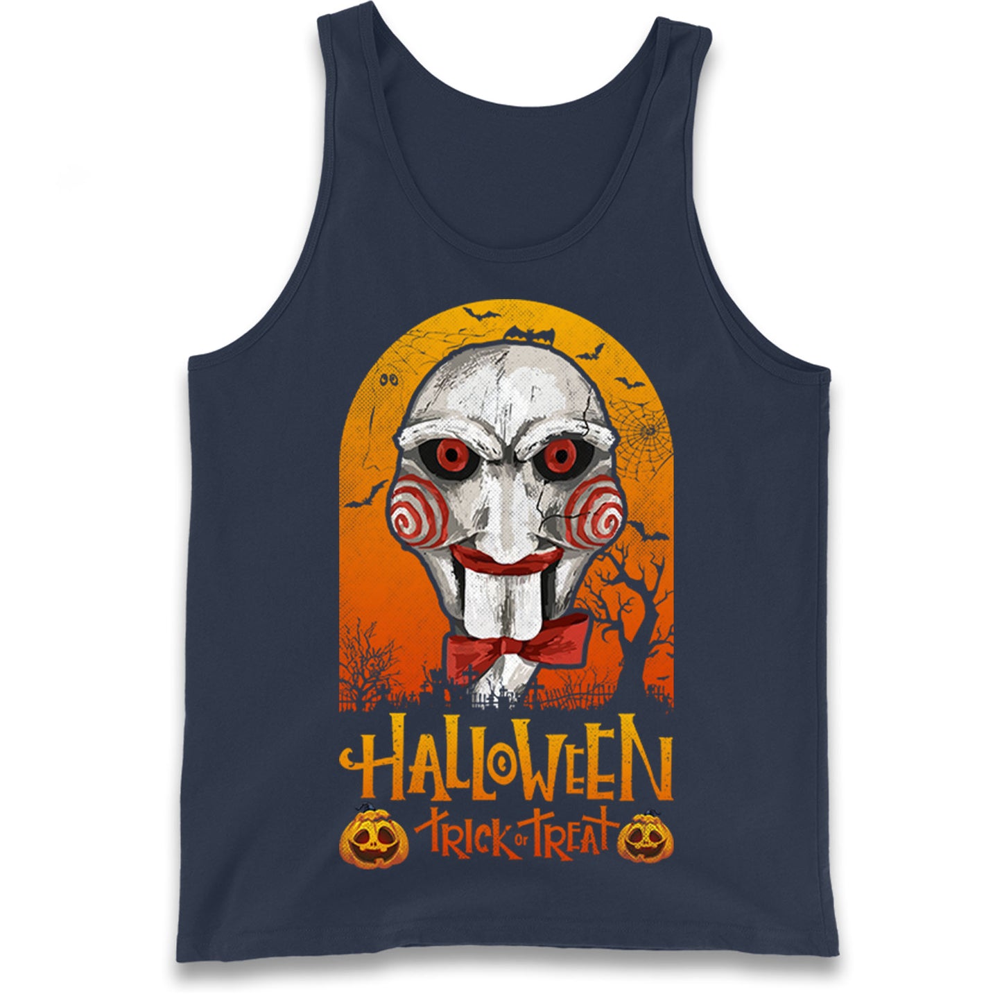 Billy The Puppet Saw Halloween Tank Top
