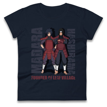 Hashirama And Madara Founder Of Leaf Village Womens T Shirt