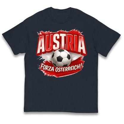 Austria Retro World Cup Kids T Shirt