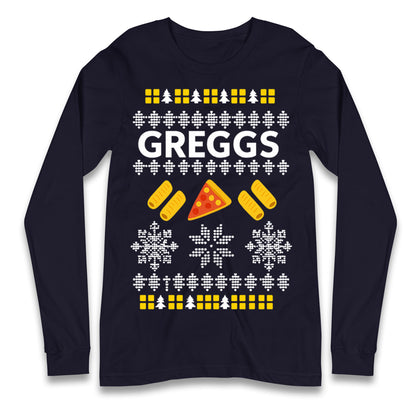 Greggs Christmas Longsleeve T Shirt