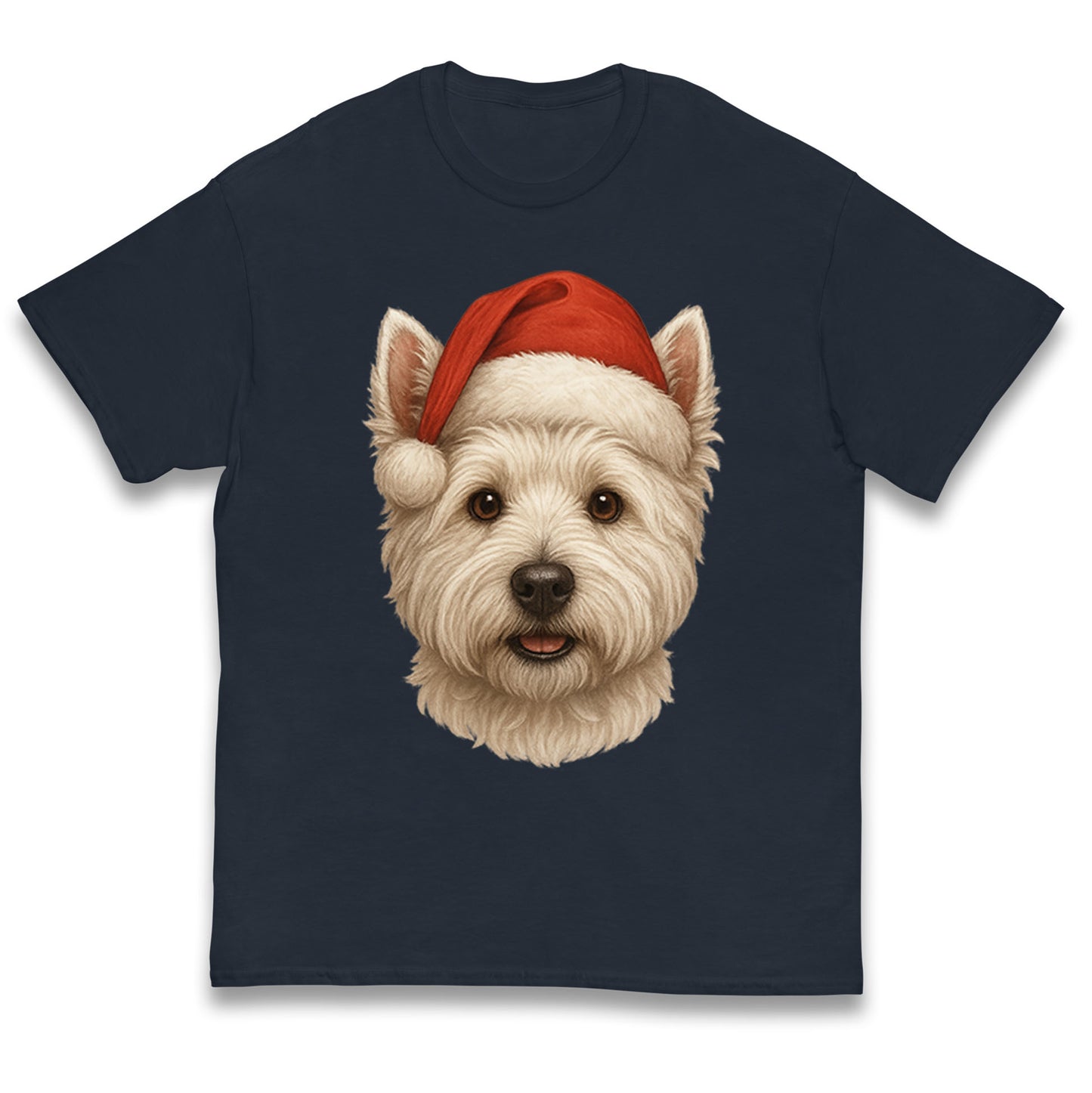 West Highland White Terrier Christmas Kids T Shirt