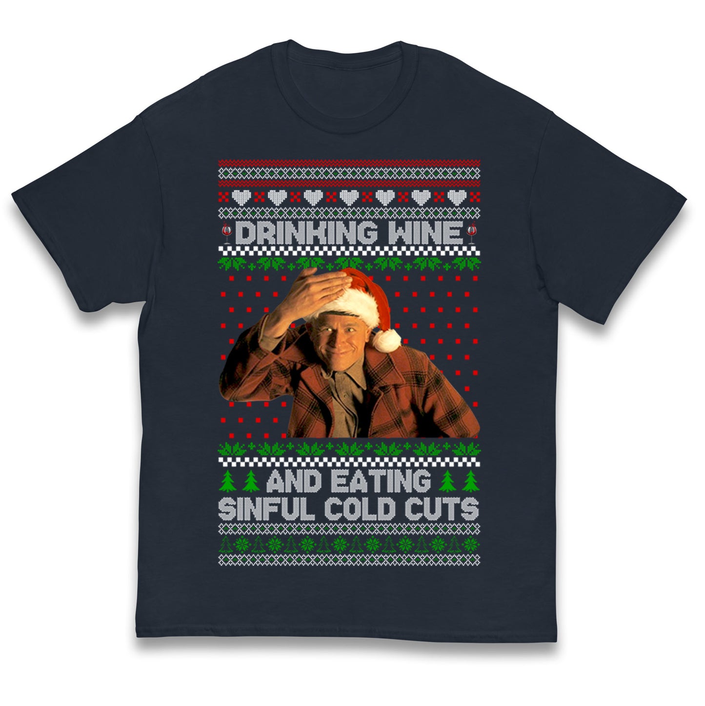 Ed Gein Wine Christmas Kids T Shirt