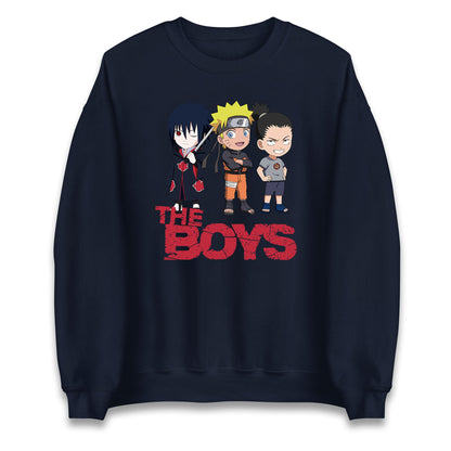 Naruto Shippuden Chibi Characters Sweatshirt
