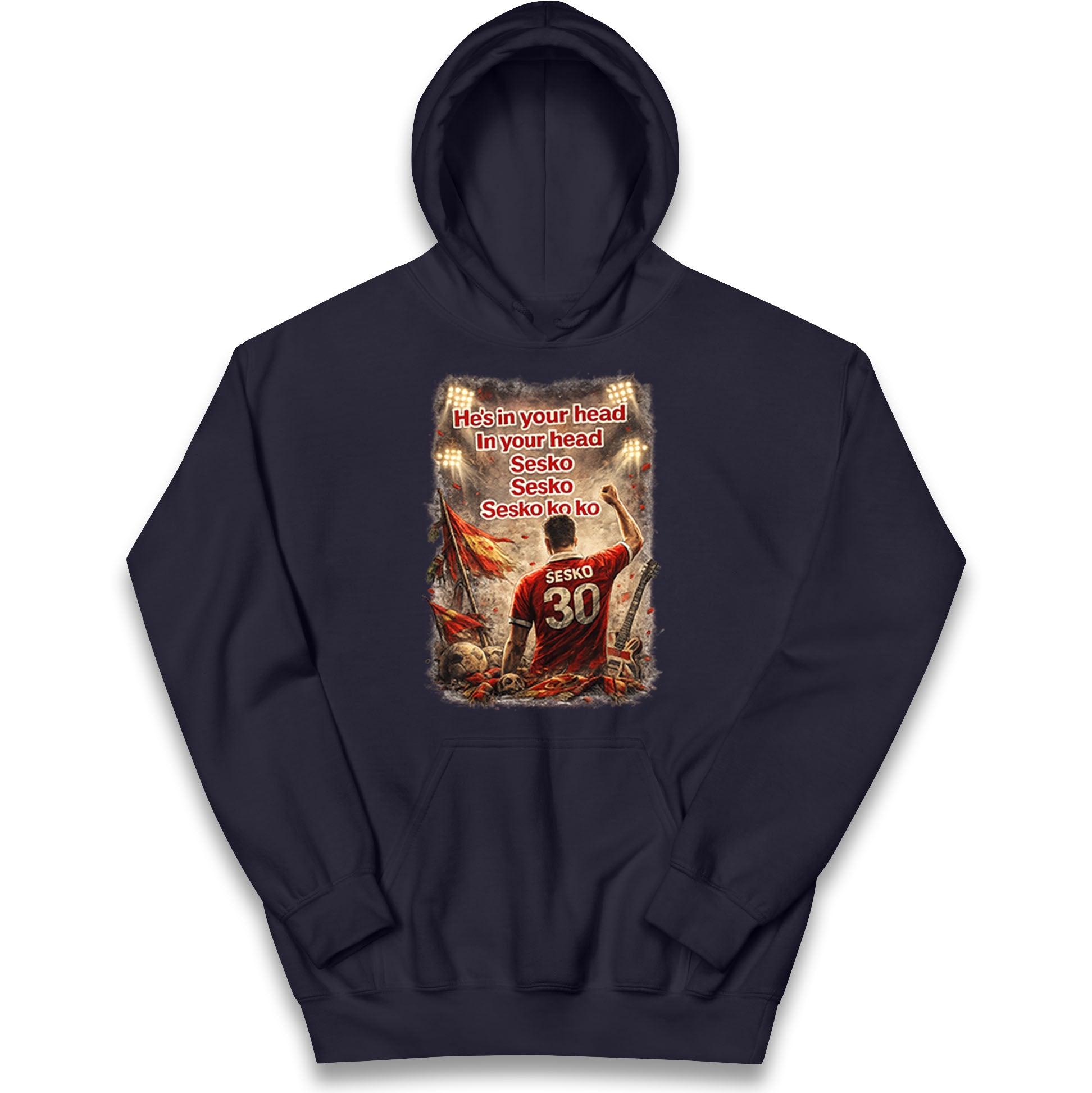 He's in Your Head in Your Head Sesko Sesko Sesko ko ko Kids Hoodie