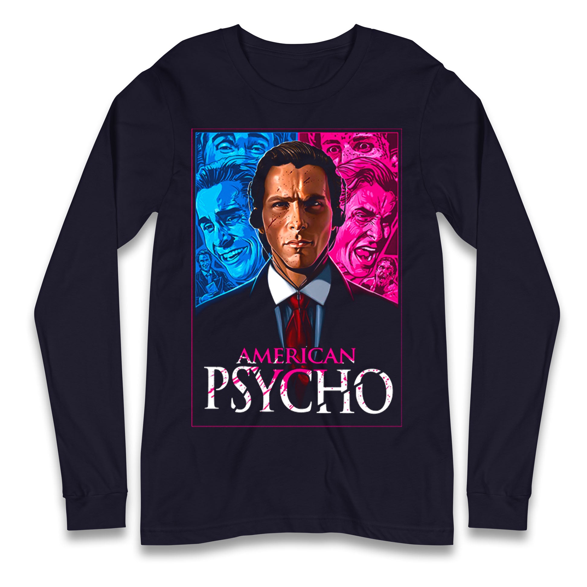 Psycho Movie Longsleeve T Shirt 