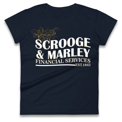 scrooge marley christmas womens top