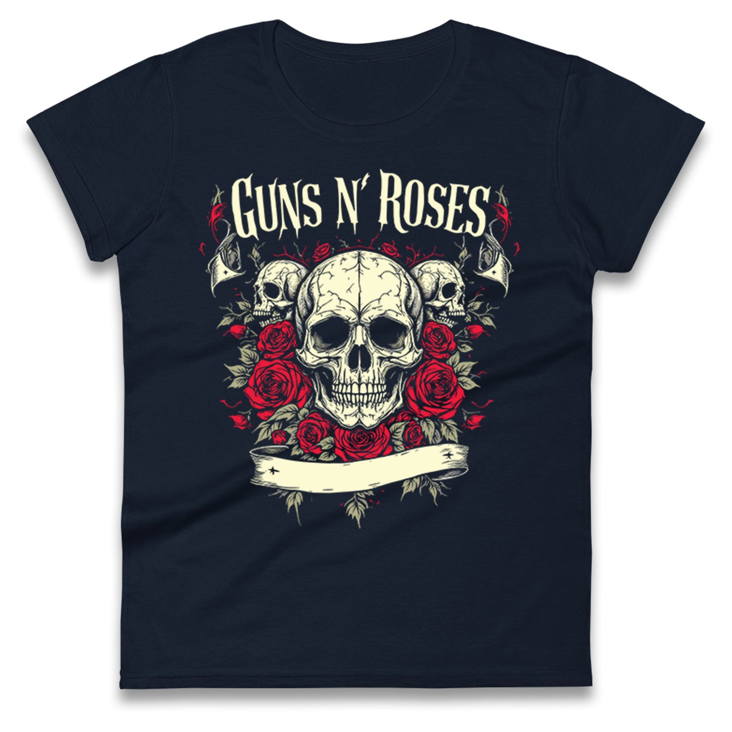 Heavy Metal Rock Band Ladies T Shirt