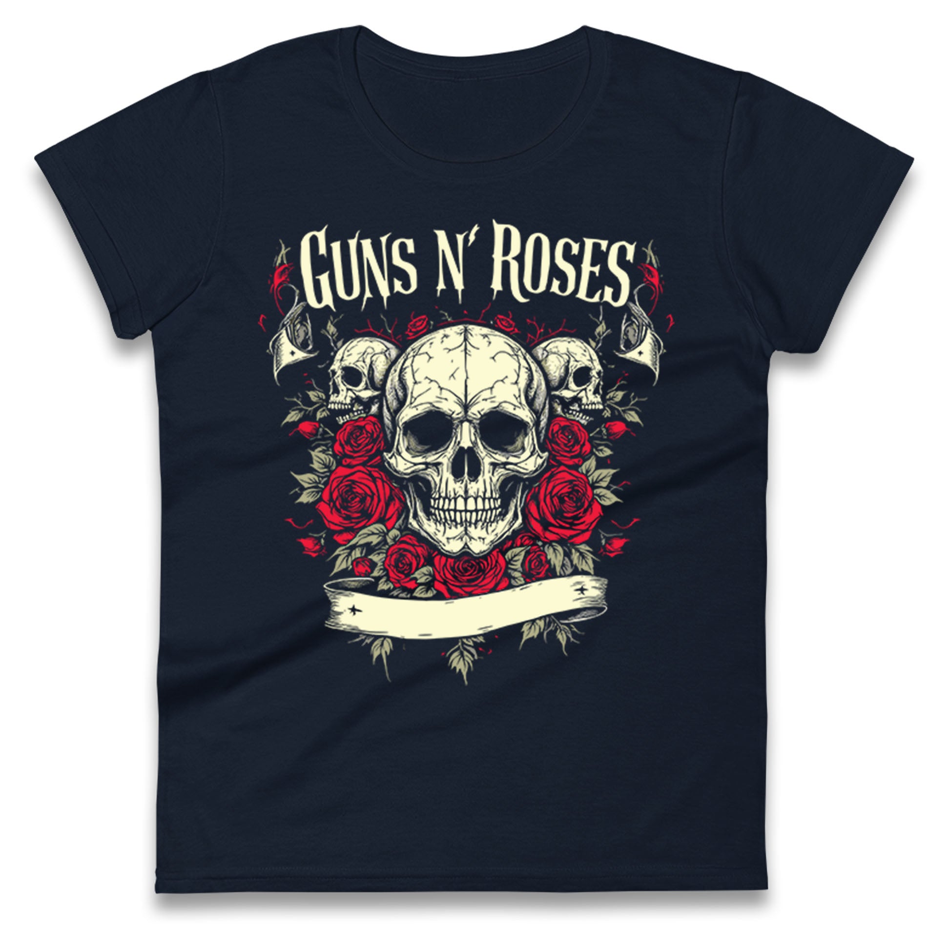 Heavy Metal Rock Band Ladies T Shirt
