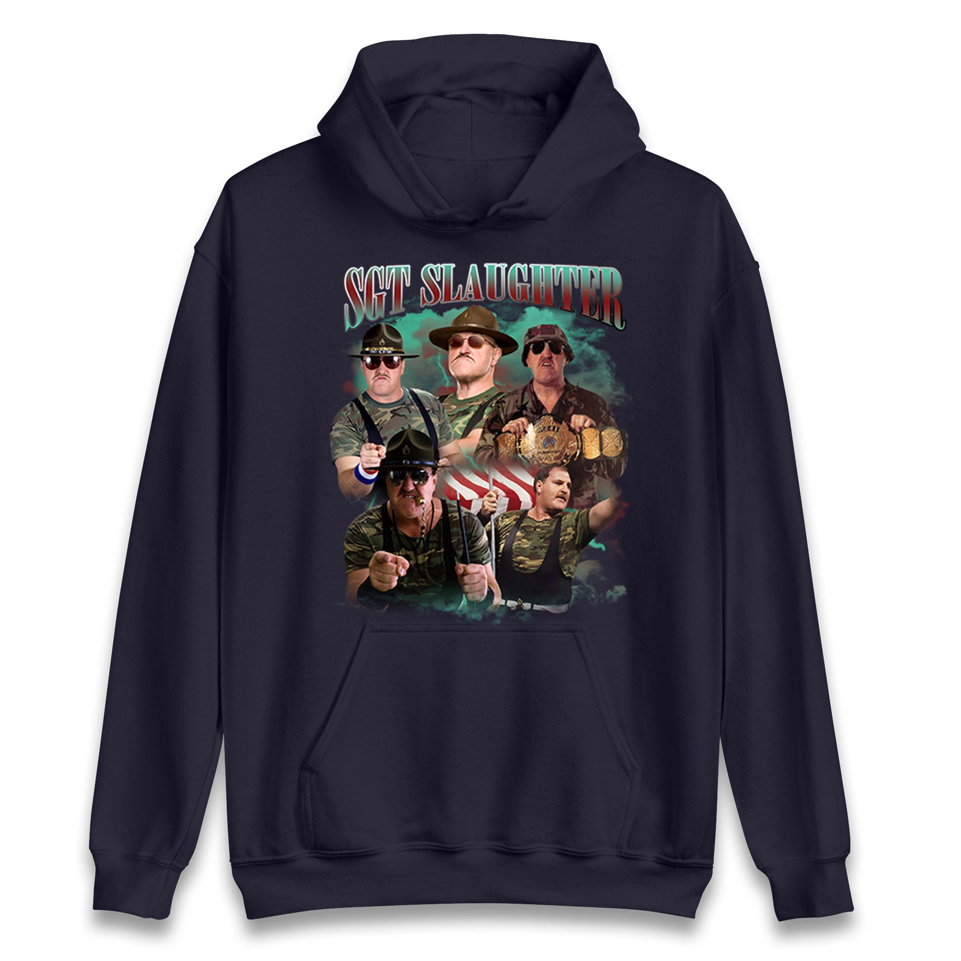 Sgt Slaughter Wrestling Hoodie UK