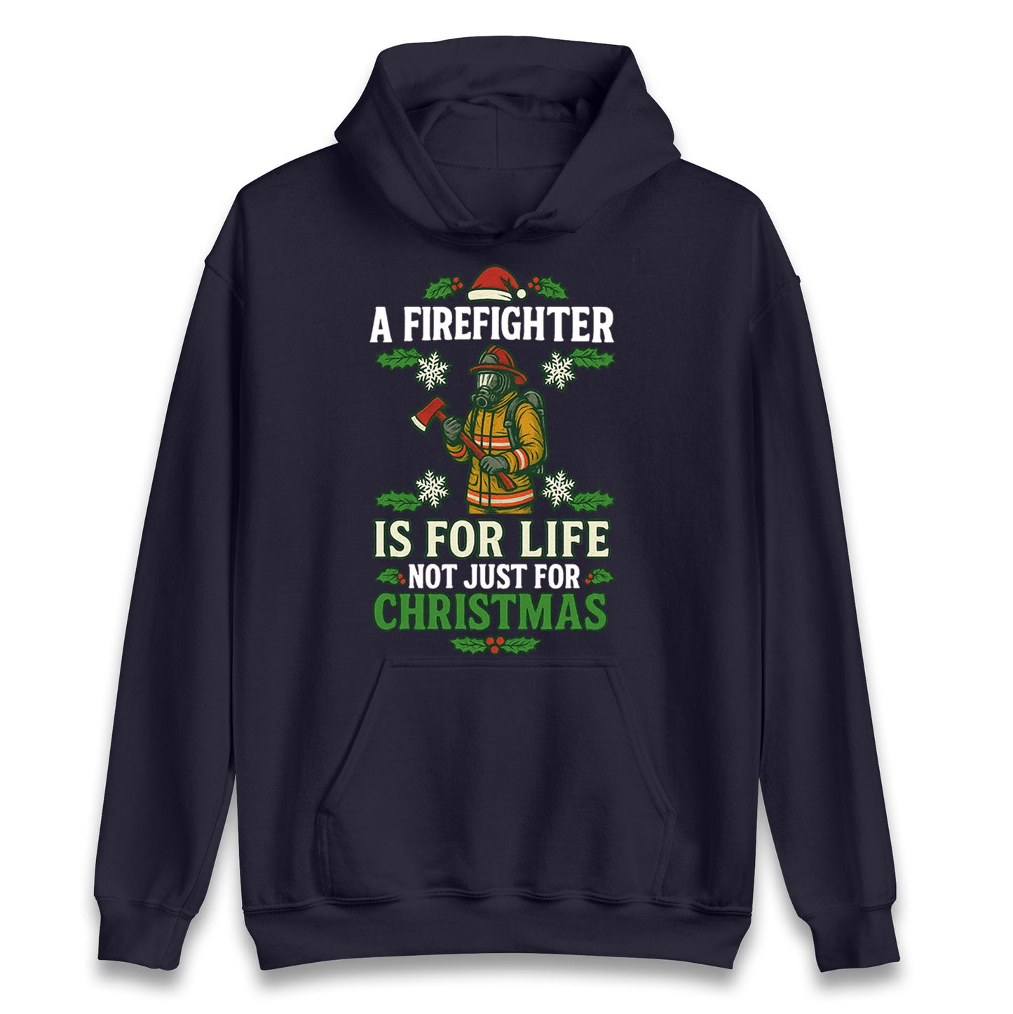 Firefighter Christmas Hoodie